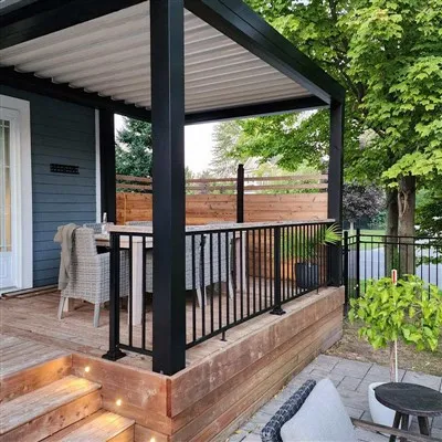 Metal Roof Canopy Gazebo