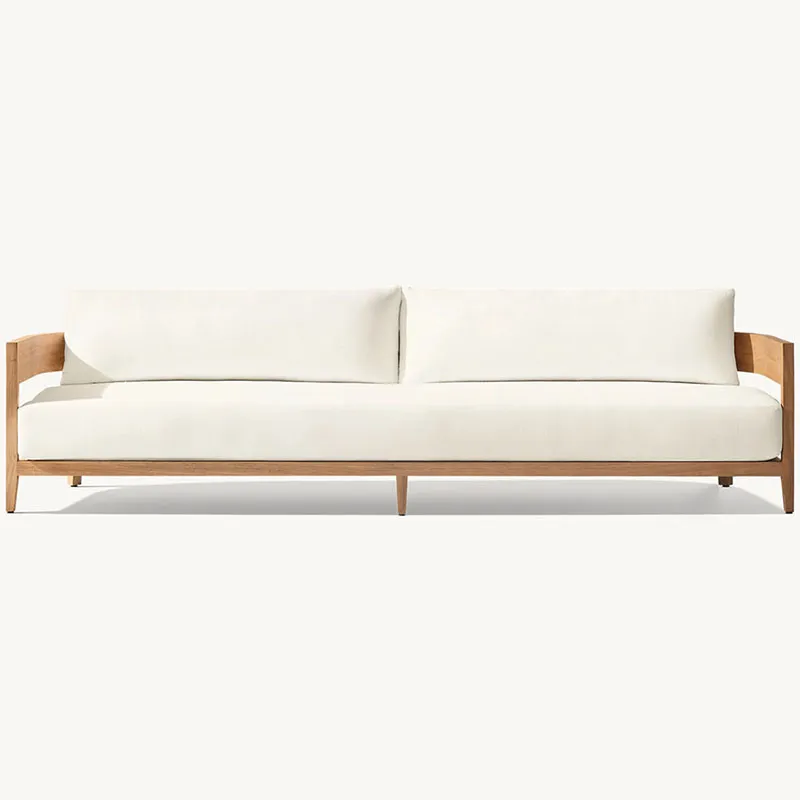 Teak Frame Sofa